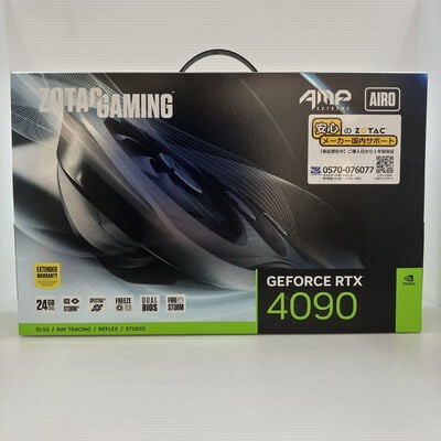 【秋葉原本店】中古  ZOTAC RTX4090 AMP Extreme AIRO ZT-D40900B-10P (RTX4090 24G) 152515 