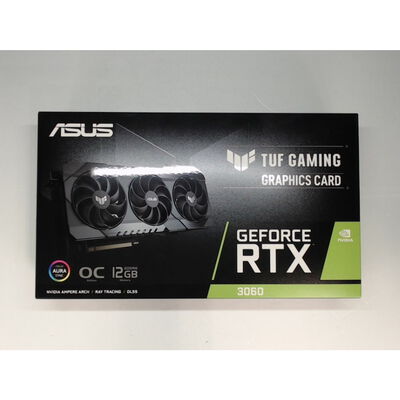 【前橋ｲﾝﾀｰｱｶﾏﾙ店】中古  ASUS TUF-RTX3060-O12G-V2-GAMING(RTX3060 12G OC) 4540001495 