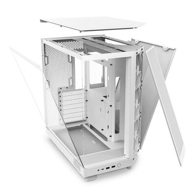 NZXT  H6 Flow CC-H61FW-01 (ATX ガラス ホワイト) 