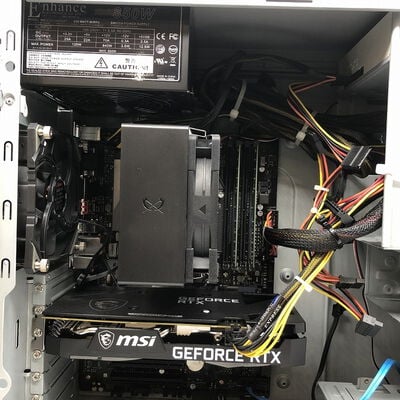 【宇都宮鶴田店】中古  FRONTIER(i7-9700K/16GB/SSDなし/RTX3060/OSなし） 5280001128 