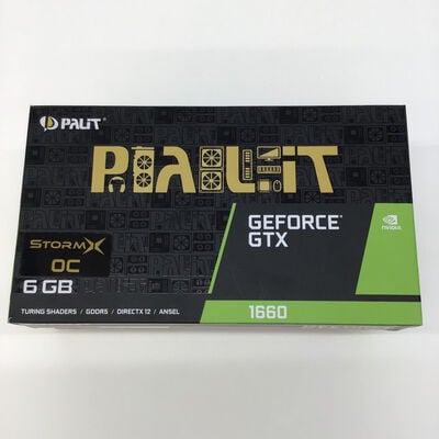 【福山ココローズ店】中古  Palit NE51660S18J9-165F (GTX1660 6G GDR5 STORMX OC) 139187 