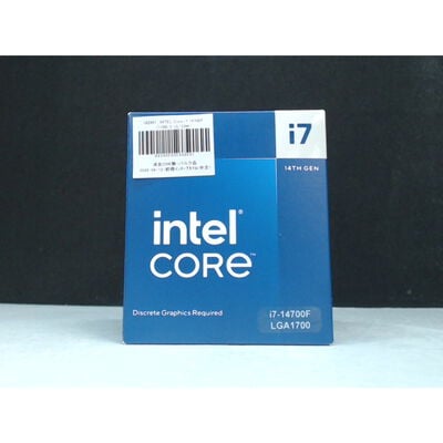 【前橋ｲﾝﾀｰｱｶﾏﾙ店】中古  INTEL Core i7 14700F (1700/2.1G/33M/C20/T28) 162951 