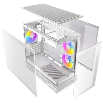 Antec  Constellation C2M White (MicroATX ガラス ホワイト) 