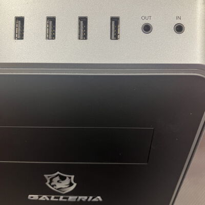 【富士青葉店】中古  GALLERIA ZA9C-R38(i9 10850K/32GB/SSD1TB/RTX3080/W11H) 5070002411 