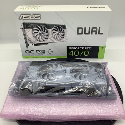 【堺七道店】中古  ASUS DUAL-RTX4070-O12G-WHITE (RTX4070 12GB) 4660003076 