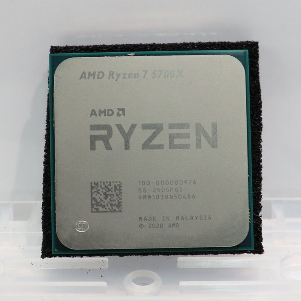 中古 AMD Ryzen 7 5700X (AM4/3.4GHz/36M/C8/T16/65W) 150182 （330704