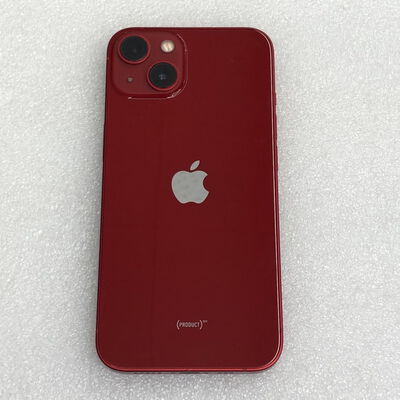 【甲府飯田店】中古  【au版SIMフリー】Apple iPhone13 6.1インチ 128GB (PRODUCT)RED  MLNF3J/A 147332 