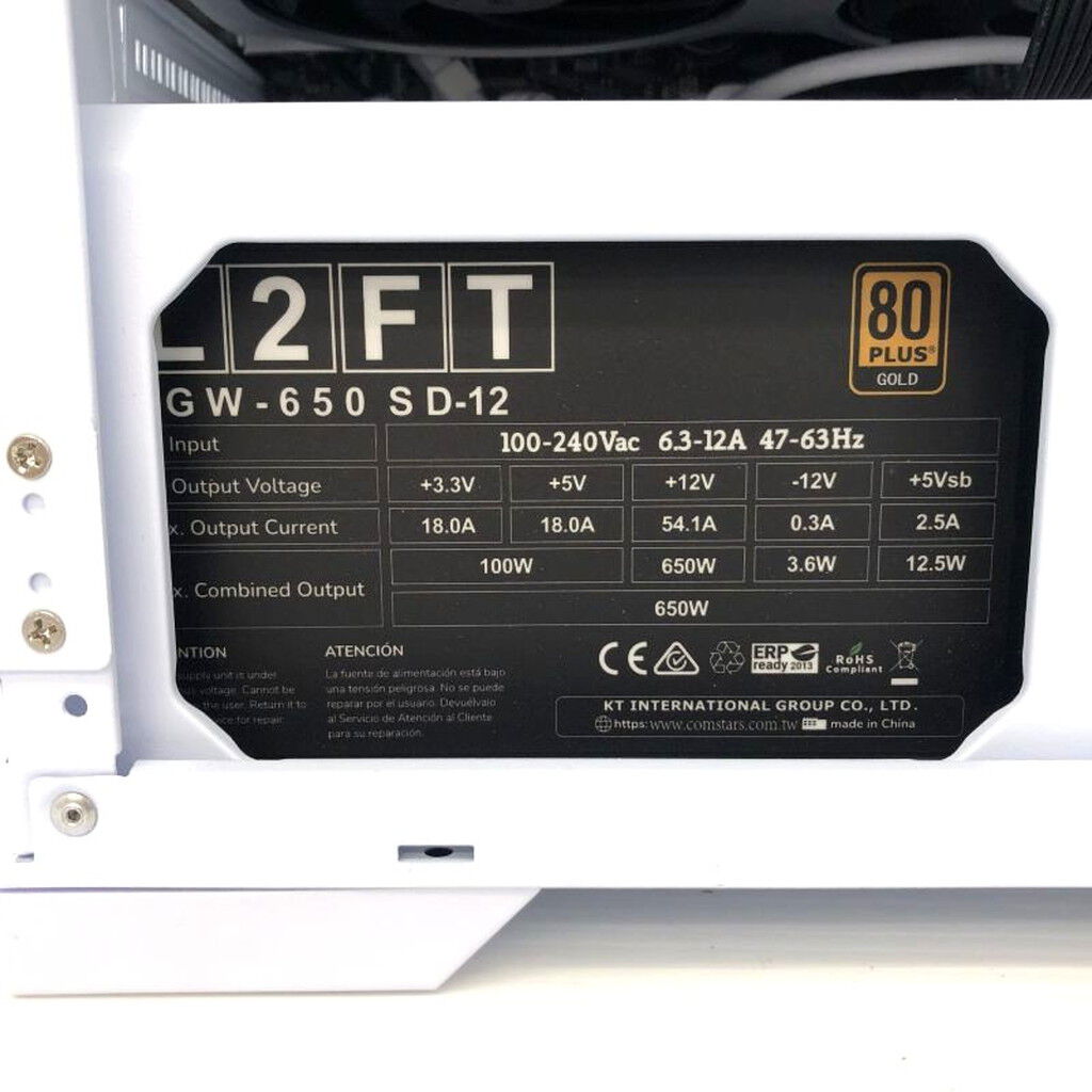 中古 自作PC(Ryzen 7 5700X/16GB/SSD500GB/RTX5060Ti 8GB/W11H