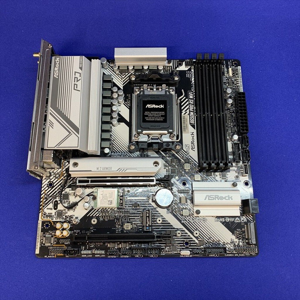 中古 ASRock B650M Pro RS WiFi (B650 AM5 mATX DDR5) 3400009154