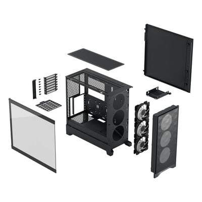 Fractal Design  Pop 2 Air Black TG RGB FD-C-POA2A-03 (ATX ガラスパネル ブラック) 