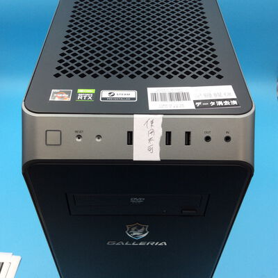 【秋葉原本店】中古  GALLERIA XA7R-R70S(Ryzen 7 3800X/32GB/SSD1TB/RTX2070 SUPER/W10H) 3410014119 