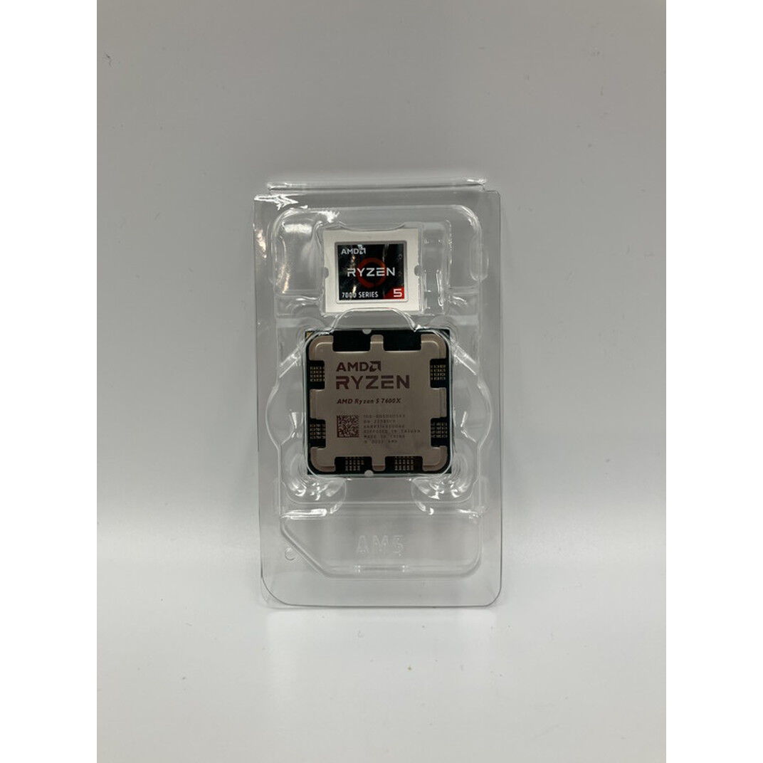中古 AMD Ryzen 5 7600X (AM5/4.7GHz/38M/C6/T12/105W 152464