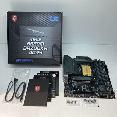 【博多店】中古  MSI　MAG　B660M　BAZOOKA　D4 3310005941 