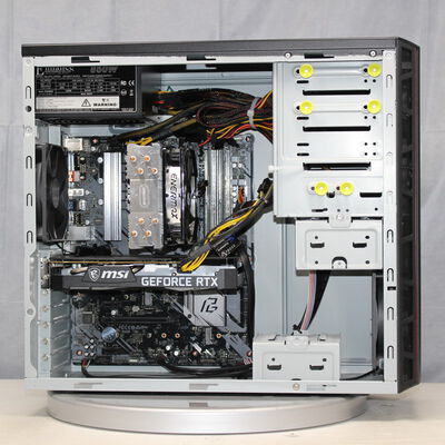 【通販センター】中古  インバースネット FRONTIER(AMD Ryzen 5 5600X/32GB/SSD500GB/なし/NVIDIA GeForce RTX 3060 Ti 8GB/W11H64 MAR) 179959 