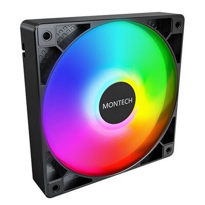 MONTECH  GF120 ARGB PWM Black Single Pack 