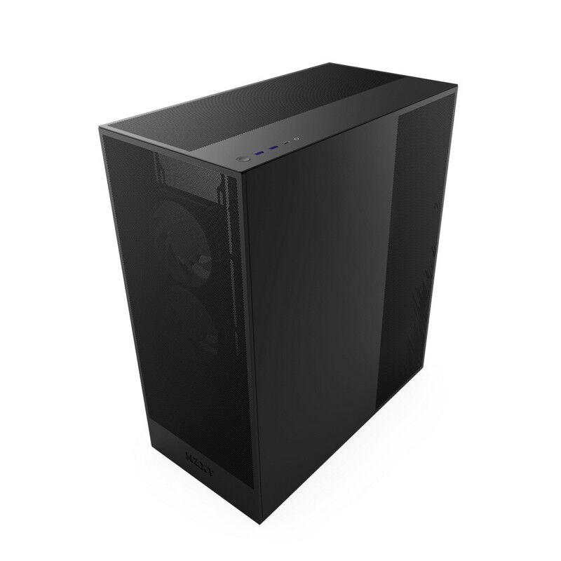 NZXT H7 Flow RGB CM-H72FB-R1 (E-ATX ガラス ブラック) ｜ パソコン