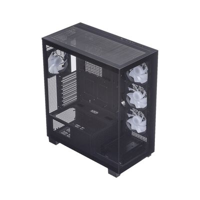 玄人志向  KRC-AT01B (ATX ガラス ブラック) 