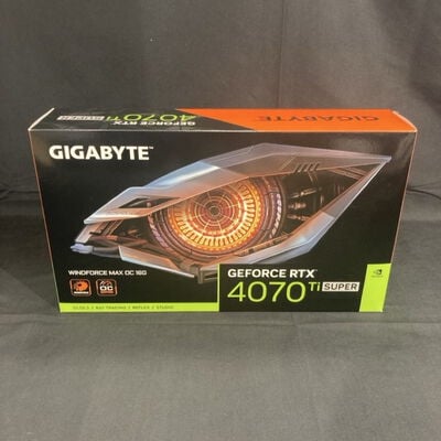 【静岡東瀬名店】中古  GIGABYTE GV-N407TSWF3MAX OC-16GD (RTX4070Ti SUPER 16GB) 5140001802 