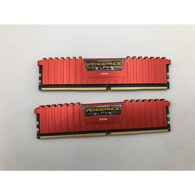 【水戸赤塚店】中古  CORSAIR CMK16GX4M2A2666C16R (DDR4 PC4-21300 8GB 2枚組) 4680003203 