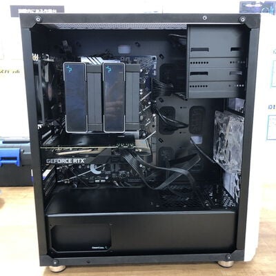 【宮崎恒久店】中古  original 自作PC (Core i3-13700/64GB/SSD 2TB/RTX3060Ti/OS無) 5160000725 