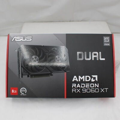 【通販センター】中古  ASUS DUAL-RX9060XT-8G (RX9060XT 8G) 179889 
