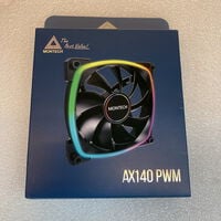 中古  MONTECH AX140 PWM Black(140mm ARGB PWM) 3180006165 