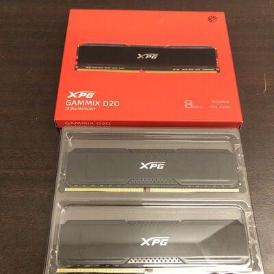 【福山ココローズ店】中古  8GB 2枚組(合計16GB) PC4-25600/DDR4-3200 デスクトップ用 190923 