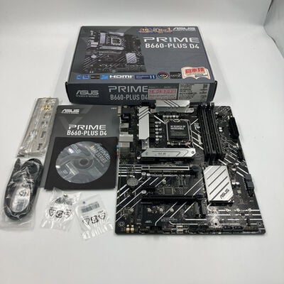【なんば店】中古  ASUS PRIME B660-PLUS D4 (B660 1700 ATX DDR4) 150346 