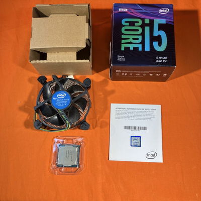 【なんば店】中古  INTEL Core i5-9400F (1151/2.9GHz/9M/C6/T6) 139478 