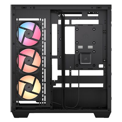 Corsair  3500X LX-R RGB iCUE LINK Black CC-9011324-WW (E-ATX ガラス ブラック) 