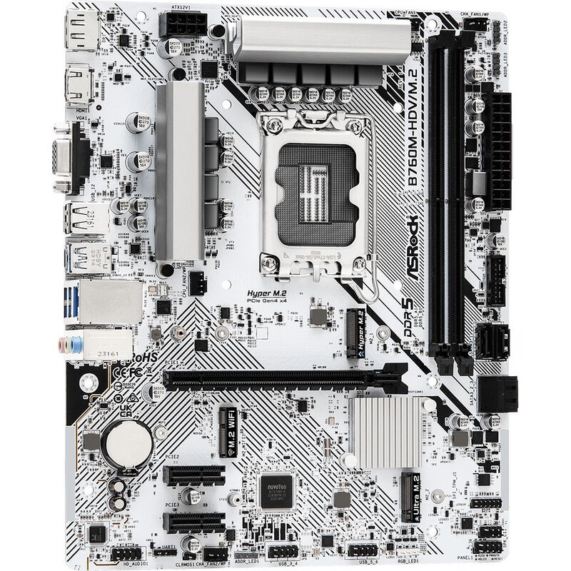 Windowsデスクトップ B760M-HDV M.2 D4/16GB/M.2 256GB/GTX1070 ASRock > B760M-HDV/M.2 D4