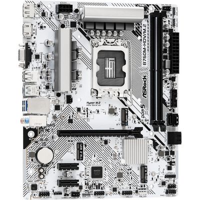 ASRock  B760M-HDV/M.2 (B760 1700 MicroATX ホワイト) 