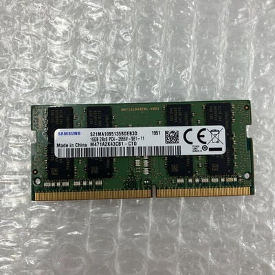 【秋葉原本店】中古  PC4-21300 16GB ノート用(DDR4-2666) 150696 