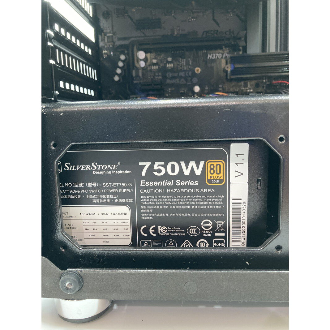 値下げi7-8700メモリ大容量32GB新品SSD1TB＋HDD500GBグラボ 中古 自作PC(i7 8700/32GB/SSD1TB+500GB/GTX1660Ti/W10H) 4680001736