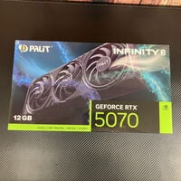 中古  Palit NE75070019K9-GB2050S (RTX5070 Infinity 3) 5070001306 