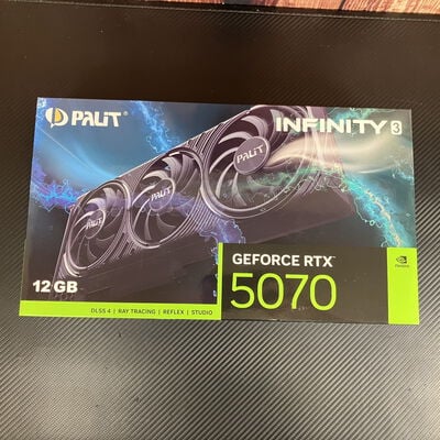 【富士青葉店】中古  Palit NE75070019K9-GB2050S (RTX5070 Infinity 3) 5070001306 