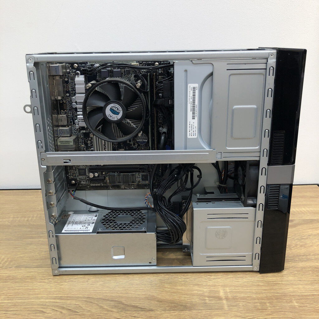 iiyama デスクトップPC 本体 Core i3-9100 256G+2TB 中古 iiyama IStDXi-S0B6(i3 9100/12GB/SSD256GB/HDD1TB/W11H