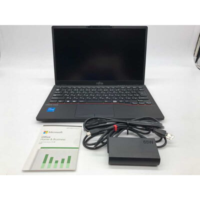 【郡山安積店】中古  FUJITSU LIFEBOOK U6312/K (INTEL Core i5 1245U /16GB/SSD256GB/-/オンボード/13.3/1920x1080/Wi-Fi/WEBCAM/W11H64/MicrosoftOffice H&B 2024付) 181332 