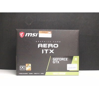【前橋ｲﾝﾀｰｱｶﾏﾙ店】中古  MSI GeForce GTX 1660 SUPER AERO ITX OC (GTX1660 SUPER) 141207 