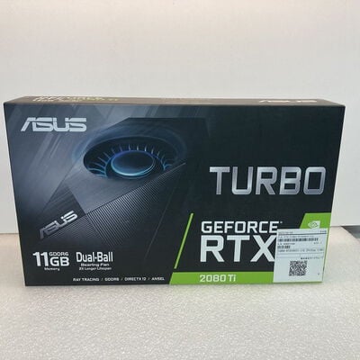 【京都店】中古  ASUS TURBO-RTX2080TI-11G (2080Ti 11GGD61H3P1UC) 138196 