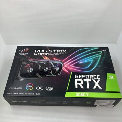 【秋葉原本店】中古  ASUS ROG-STRIX-RTX3060TI-O8G-V2-GAMING (RTX3060Ti 8GB) 175525 