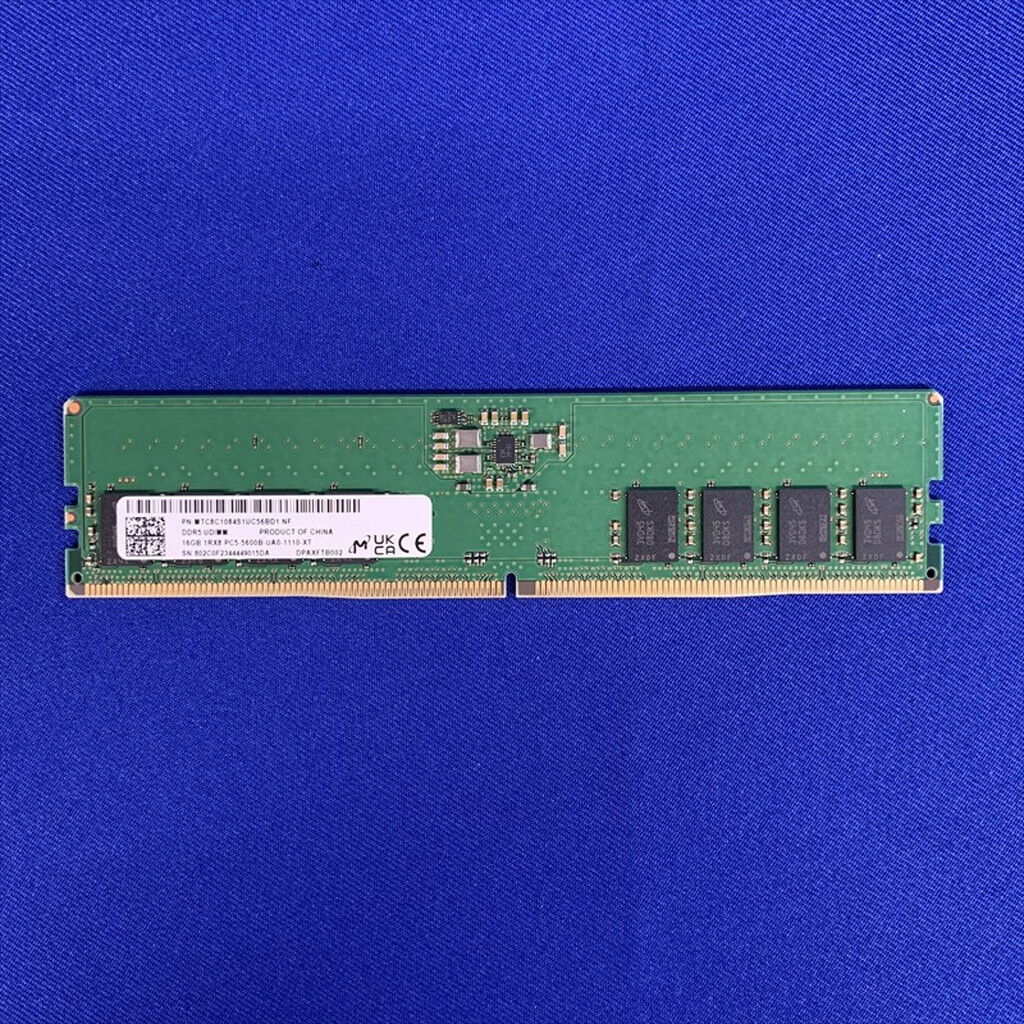 中古 PC5-44800 16GB デスクトップ用(DDR5-5600) 149153 （340686
