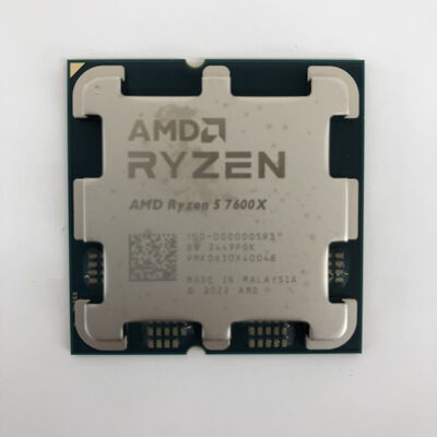 【長野稲里店】中古  AMD Ryzen 5 7600X (AM5/4.7GHz/38M/C6/T12/105W 152464 