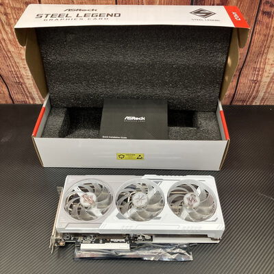【富士青葉店】中古  ASRock RX9060XT SL 16GO(RX9060XT Steel Legend 16G) 179896 
