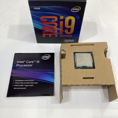 【神戸・三宮店】中古  INTEL Core i9 9900K (1151/3.60GHz/16M/C8/T16) 138482 