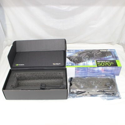 【通販センター】中古  Palit NE7507T019T2-GB2031Y(RTX5070Ti GamingPro V1 3480034867 