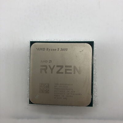 【宇都宮鶴田店】中古  AMD Ryzen 5 3600 (AM4/3.6/35M/C6/T12/65W) 140027 