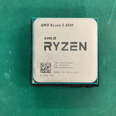 【神戸・三宮店】中古  AMD Ryzen 5 4500 (AM4/3.6GHz/11M/C6/T12/65W) 150745 