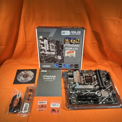 【なんば店】中古  ASUS PRIME B760M-A D4 (B760 1700 mATX DDR4) 183200 