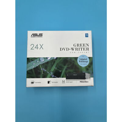 【秋葉原本店】中古  ASUS DRW-24D5MT (SATA 24X ｽｰﾊﾟｰﾏﾙﾁ ｿﾌﾄ付 黒) 3410010670 